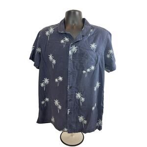 Marc Anthony Hawaiian Men’s Button Down, L